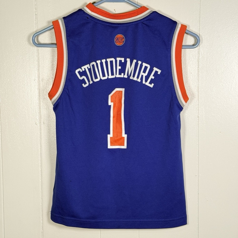 Amare Stoudemire New York Knicks Youth Jersey Size S Adidas Blue NBA 2012